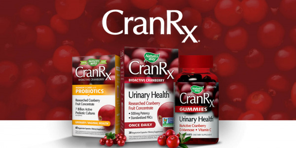Натурална грижа за уринарния тракт- серия продукти с червена боровинка CranRx